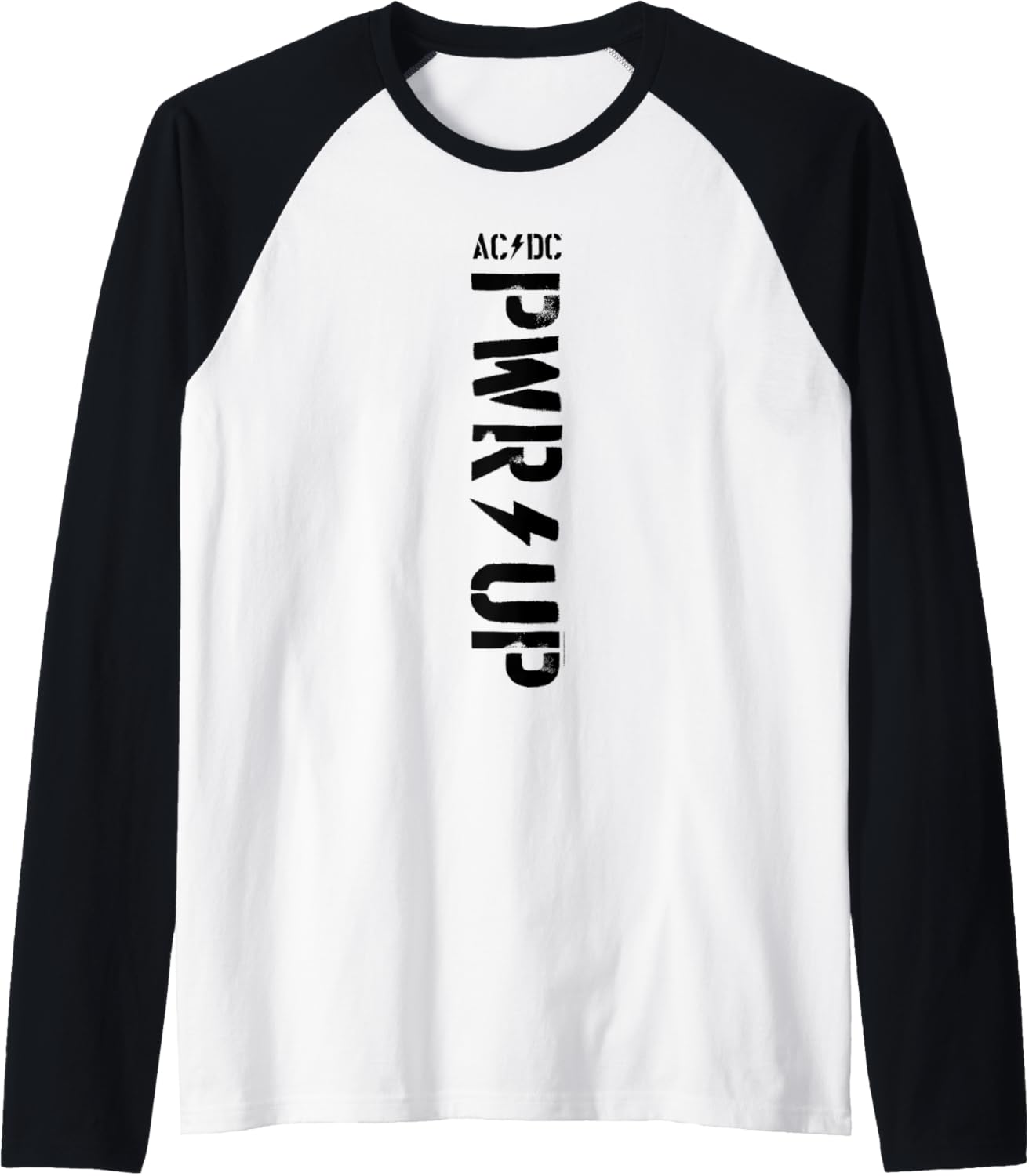 AC\/DC - PWR UP Raglan Baseball Tee