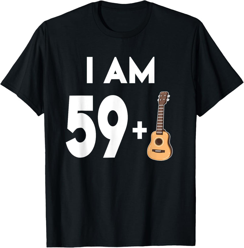 60 Years Old Guitar Player Gift 60th Birthday Shirt