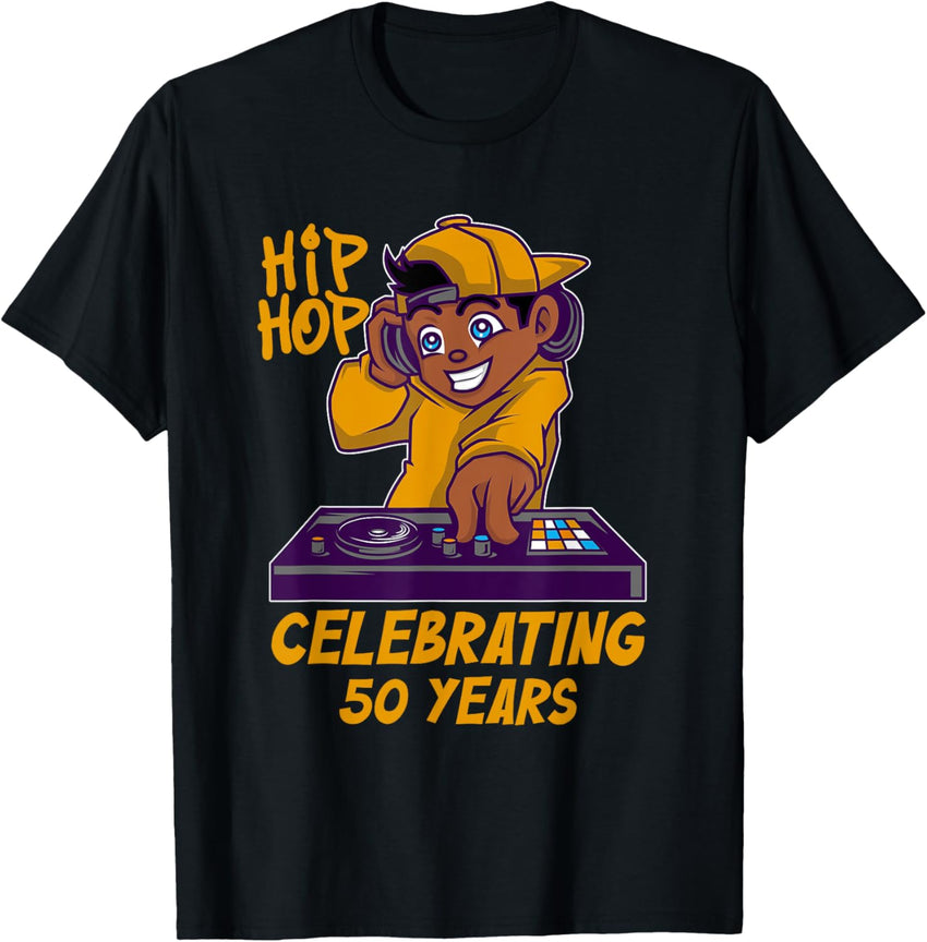 50th Anniversary Black History DJ Dance Rapper Hip Hop Music