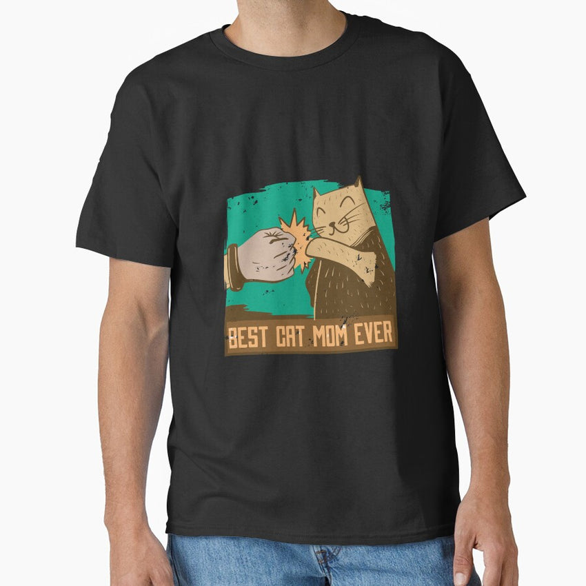 Best Cat Mom Ever, The Coolest Cat Dad Ever, Best Cat Dad Ever, Classic T-Shirt