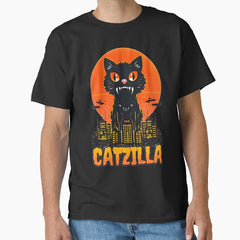 Catzilla Unleashed: A Canine Kaiju Classic Classic T-Shirt