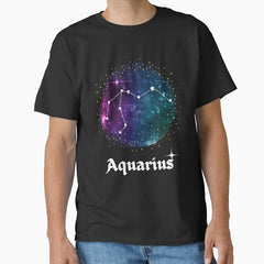 Aquarius Zodiac Sign | Constellation Classic T-Shirt