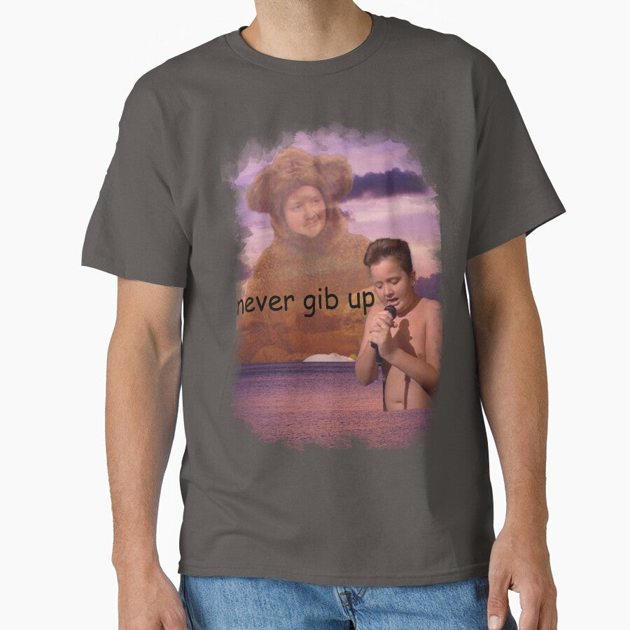 Never Gib Up Gibby Classic T Shirt