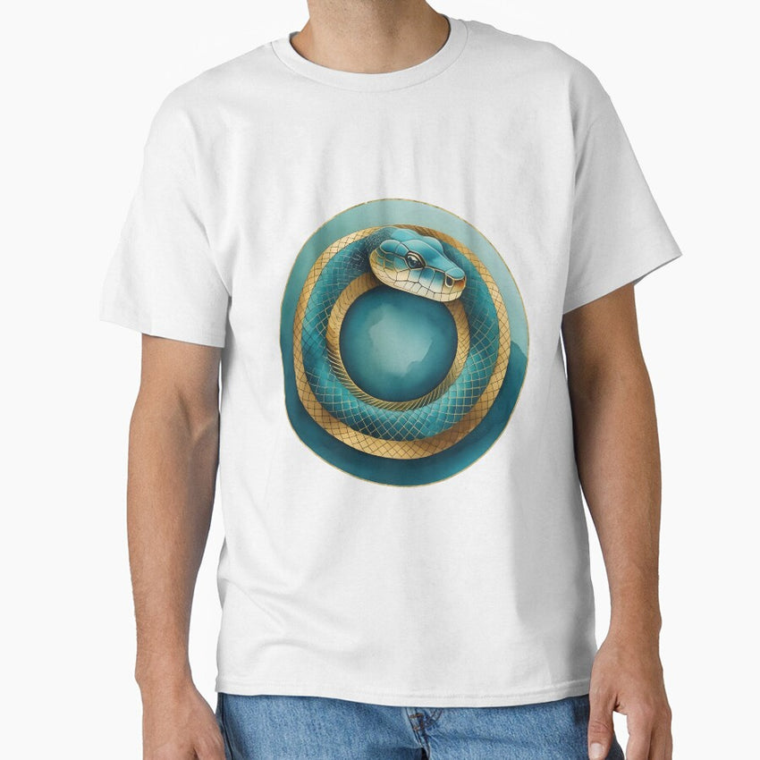 Snake. Chinese zodiac sign. Year of the Snake Classic T-Shirt