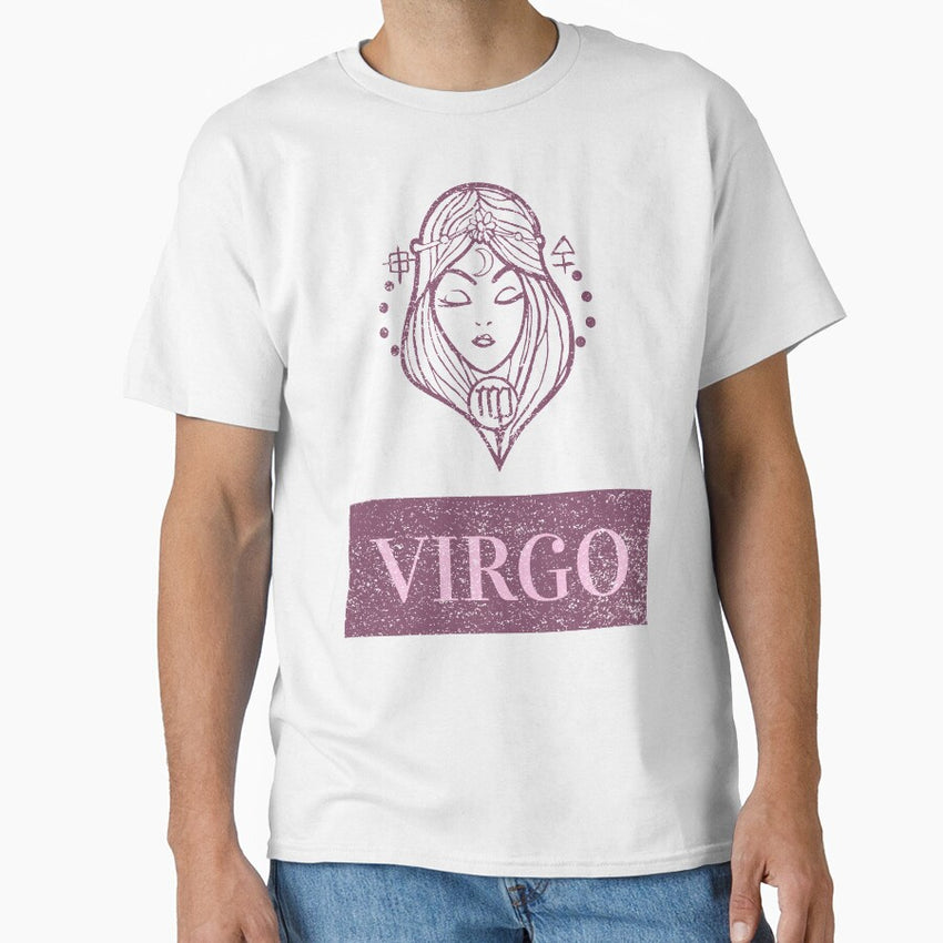Virgo Zodiac Sign Design Classic T-Shirt