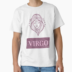 Virgo Zodiac Sign Design Classic T-Shirt
