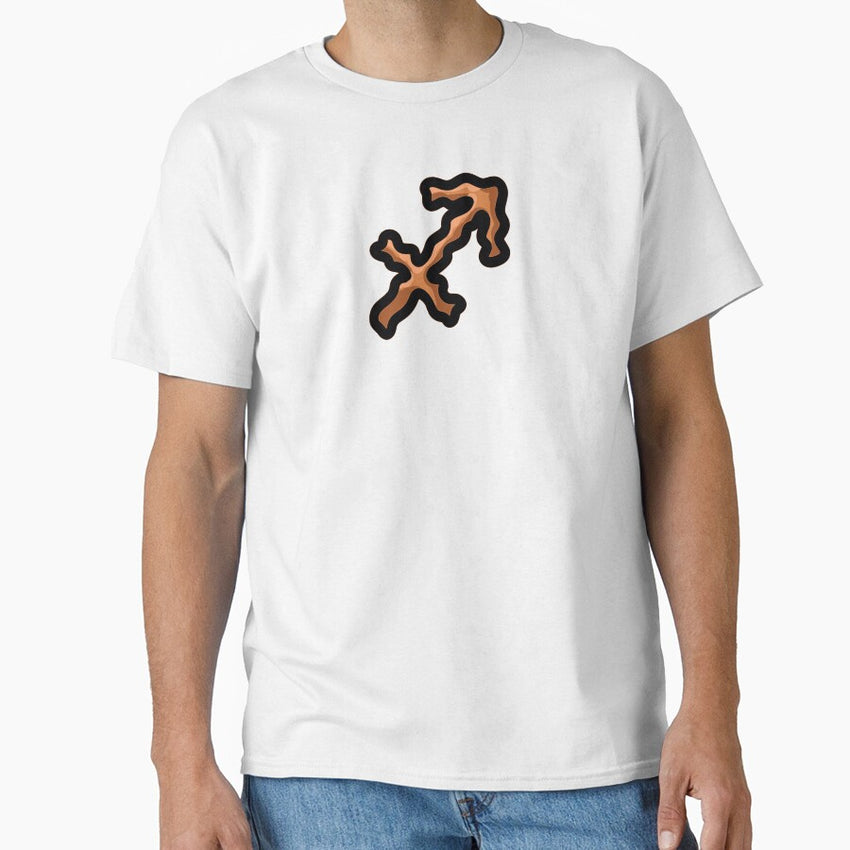 Zodiac sing Sagittarius (orange) Classic T-Shirt
