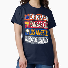 Denver Football Fan - Funny West Rival Rankings Classic T-Shirt