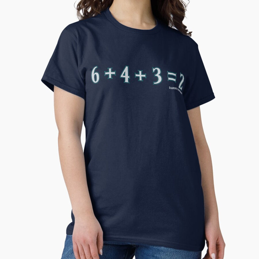 6+4+3=2: Seattle Classic T-Shirt