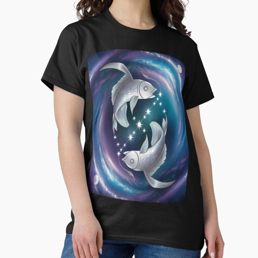 Astrology Zodiac Designs: Pisces #7 Classic T-Shirt
