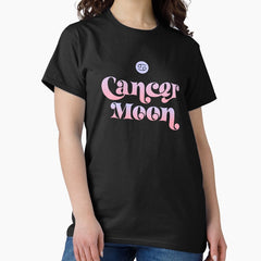 CANCER MOON Colored Astrology Zodiac Sign and Symbol Classic T-Shirt
