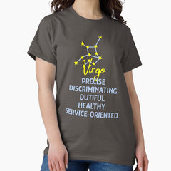 Born in August 24 to September 23 Virgo birthday Classic T-Shirt