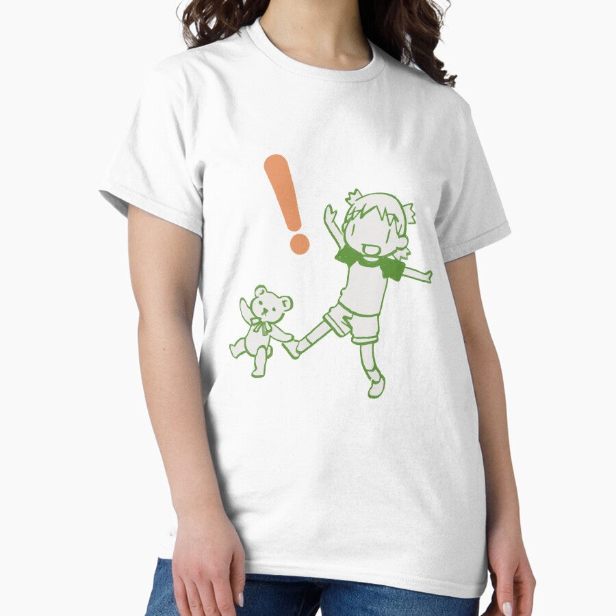 I Re Draw Yotsuba With Teddy Bear Yotsubato Classic T Shirt