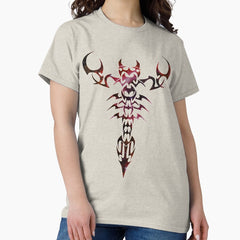 Scorpio zodiac sign stars background Classic T-Shirt