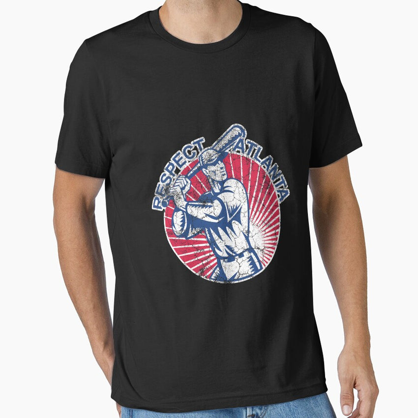 respect atlanta, retro| distressed Essential T-Shirt