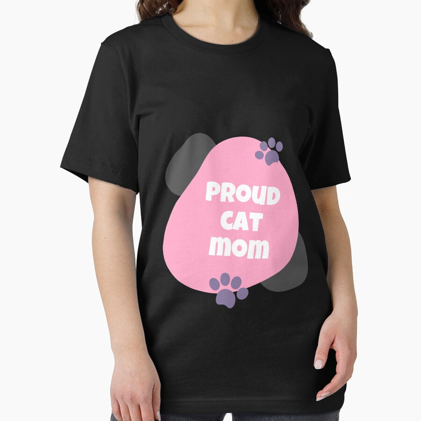 Proud Cat Mom Gift Idea Essential T-Shirt