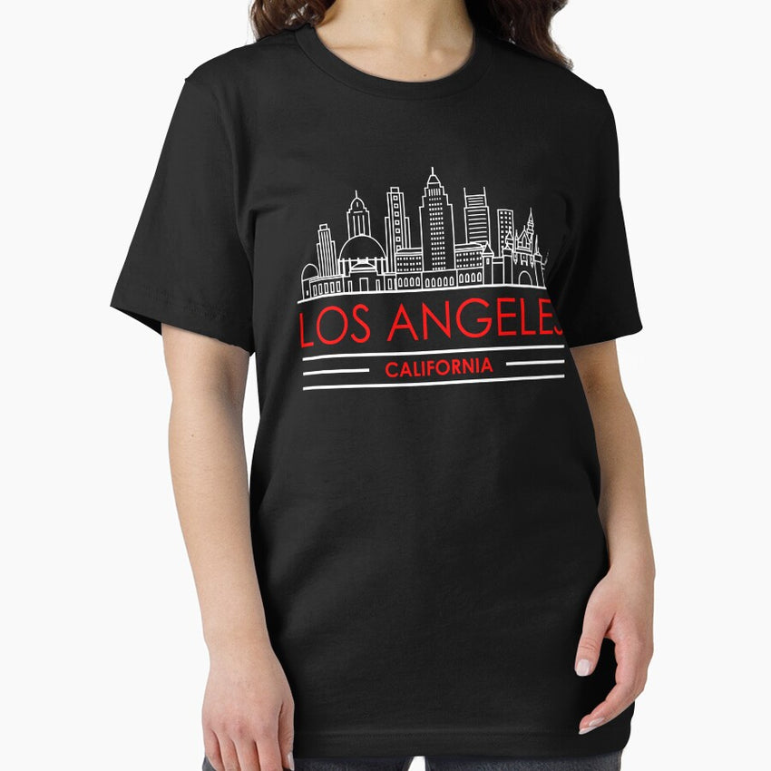City Skyline Los Angeles California Essential T-Shirt