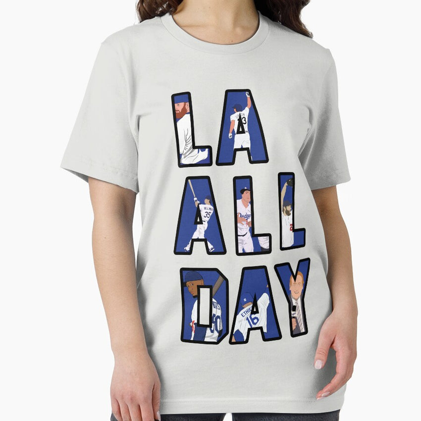 LA All Day Los Angeles Baseball Essential T-Shirt