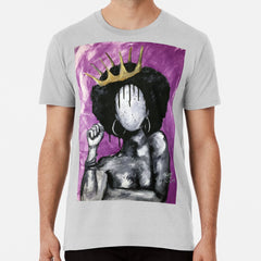 Naturally Queen PINK Premium T-Shirt