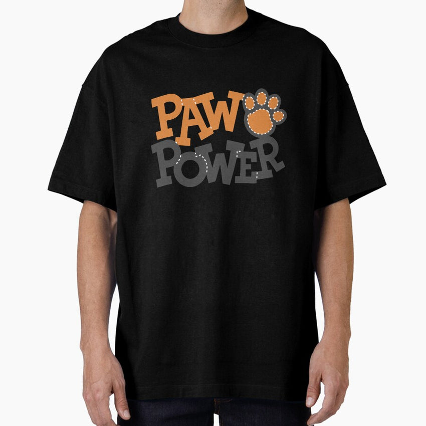 Paw power Oversized T-Shirt