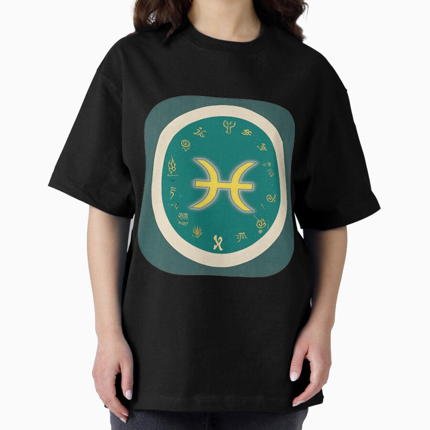 Pisces Your Unique Zodiac Sign Oversized T-Shirt