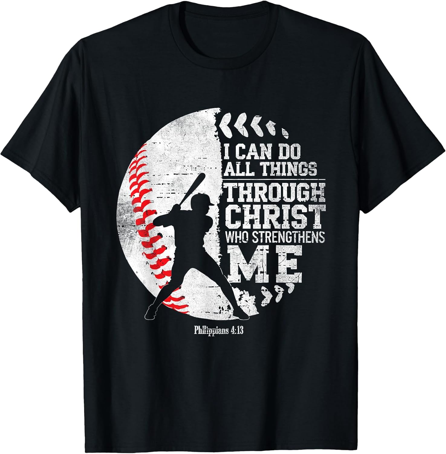 Christian Baseball I Can Do All Things Religious Faith