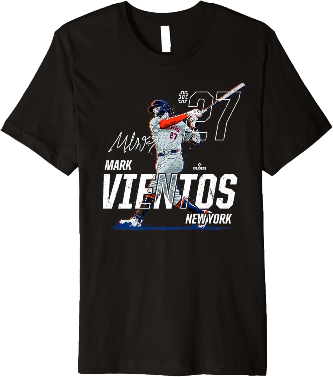 Dynamic Pose Mark Vientos New York Baseball MLBPA Premium