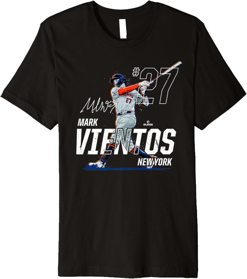 Dynamic Pose Mark Vientos New York Baseball MLBPA Premium