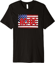 ACDC - American Flag Logo Premium