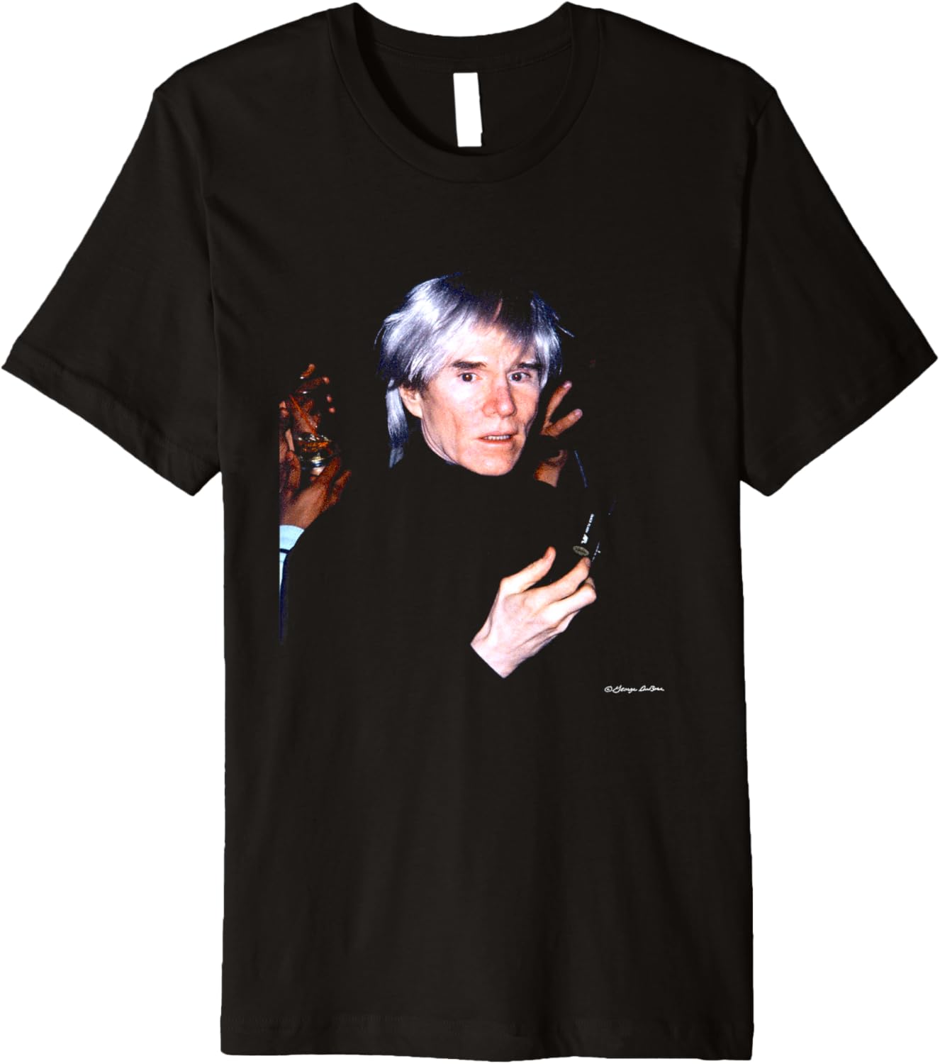 Andy Warhol Artist & Director At Studio 54 By George DuBose Premium