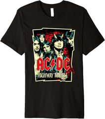 AC\/DC Highway To Hell Illustration Premium