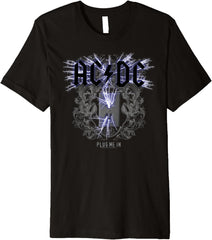 AC\/DC Plug Me In Lightning Filigree Premium