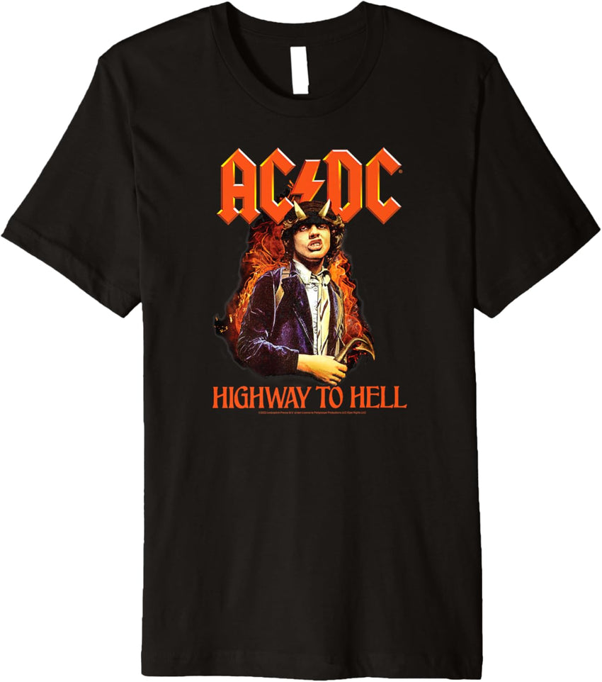 AC\/DC - Highway To Hell Premium Black Unisex-Adults
