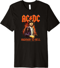 AC\/DC - Highway To Hell Premium Black Unisex-Adults