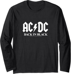 ACDC - Back In Black Long Sleeve