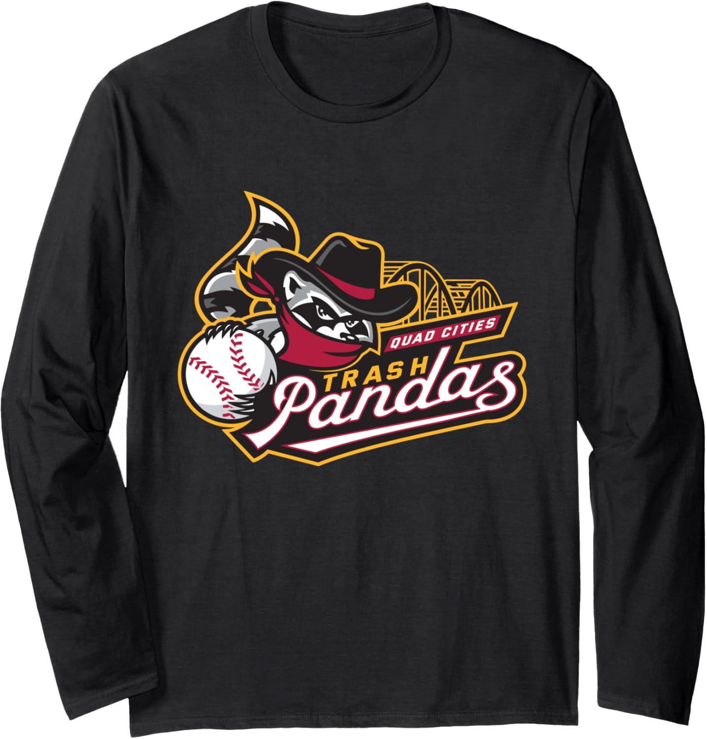 Quad Cities River Bandits \/ Trash Pandas Long Sleeve