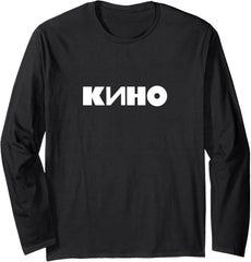 "Kino" Viktor Tsoi Russian Rock Music Band Long Sleeve