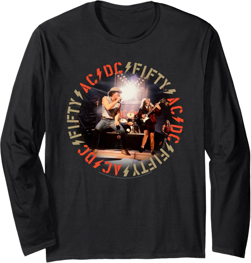 AC\/DC - Angus and Brian 50 Years Long Sleeve