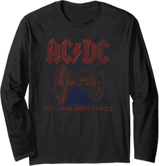 ACDC For Those About To Rock Canon Rock Music Band Long Sleeve