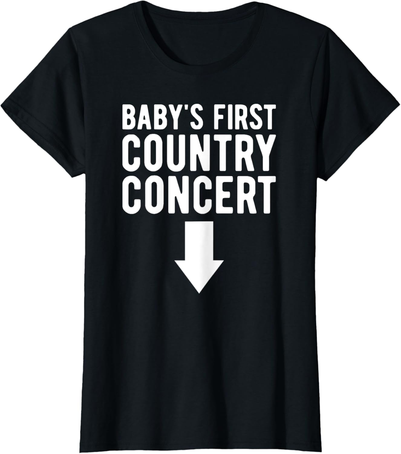 Baby's First Country Concert Mom To Be Funny Pregnancy