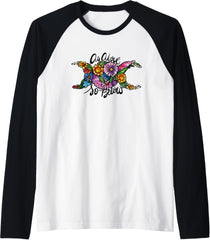 As Above So Below Blessed Be Triple Moon Ostara Raglan Baseball Tee