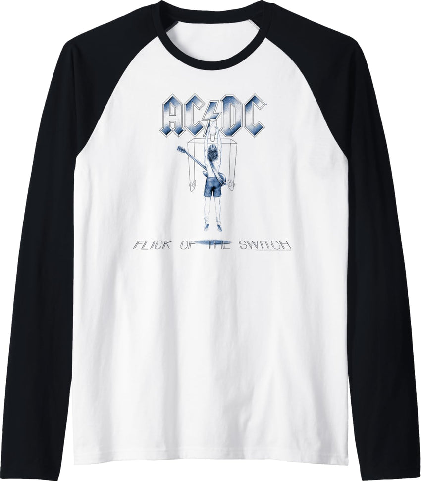 AC\/DC - Flick Raglan Baseball Tee