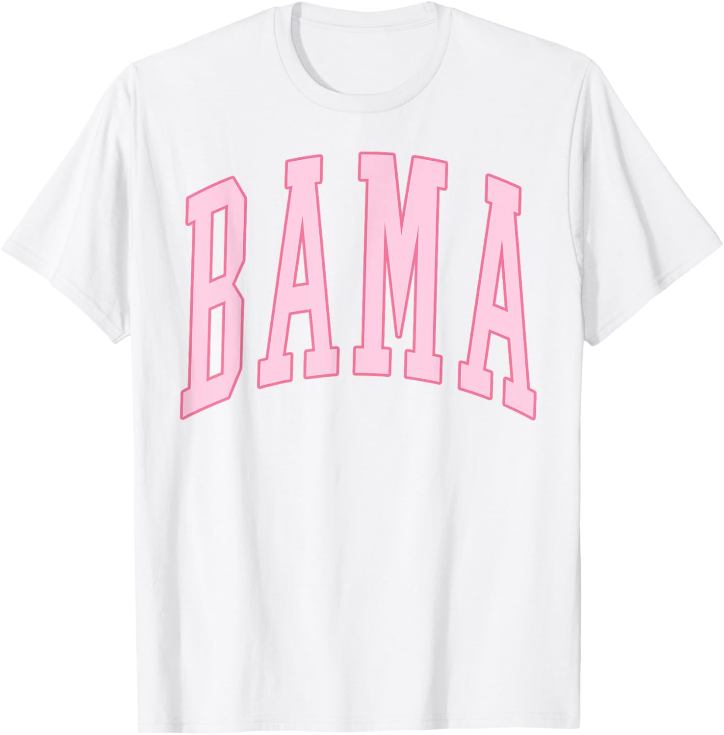 Alabama Bama Vintage Preppy Varsity Pink Sports