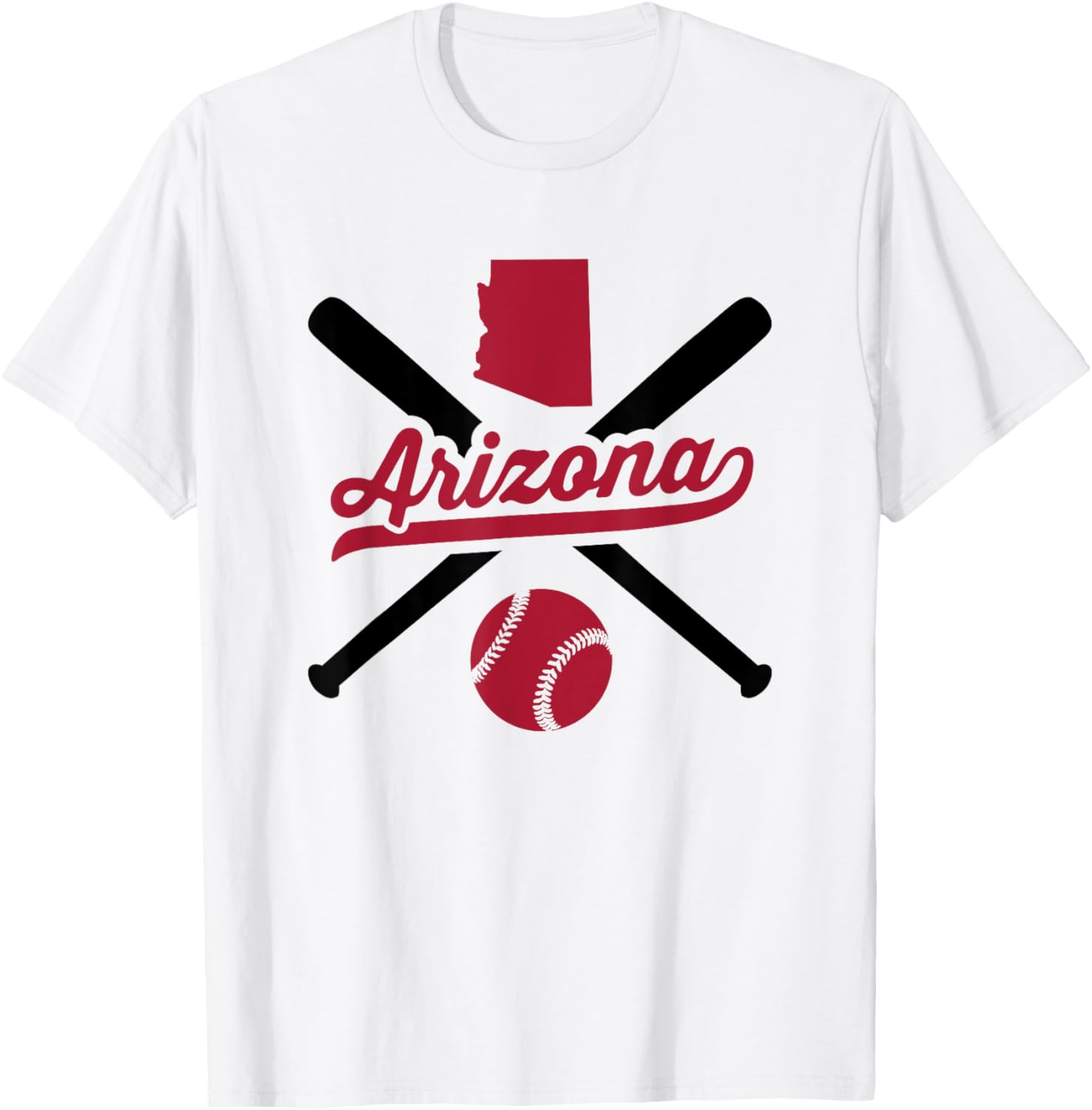 Arizona Baseball Vintage State Pride Love City