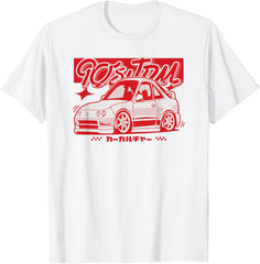 90s JDM AC IN DC Chibi Manga 1-Side Graphic