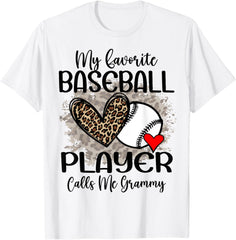My Favorite Baseball Player Calls Me Grammy Grandma Baseball