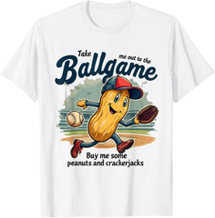 Funny Peanuts Take Me Out To The Ball Game Baseball Mothers