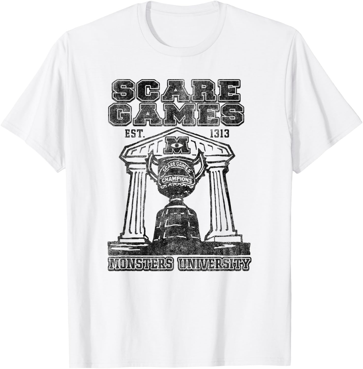 Disney Pixar Monsters University Scare Games Champions Retro
