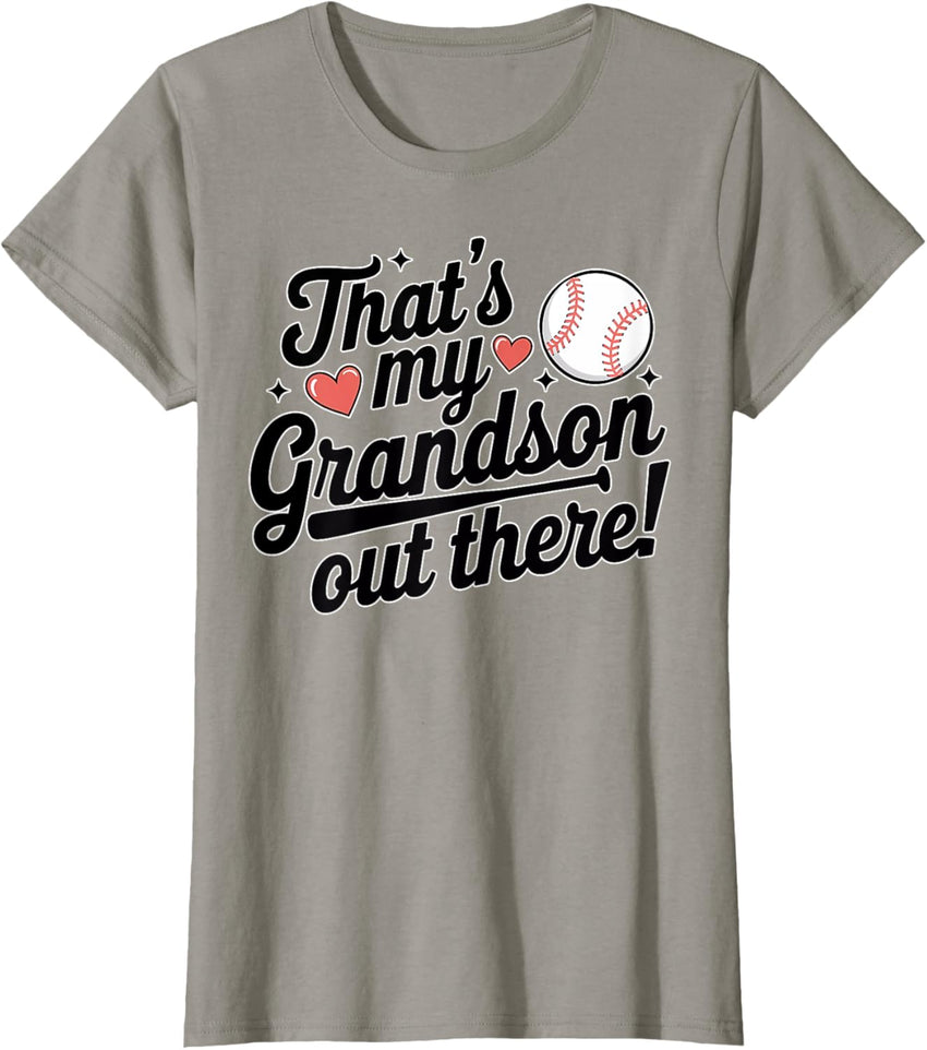 Baseball Grandma That's My Grandson Out There Cute Sports