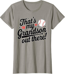 Baseball Grandma That's My Grandson Out There Cute Sports